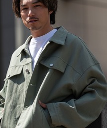 Oversize Colored Denim Jacket