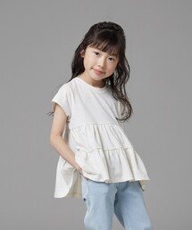 速乾 ティアード 半袖Tシャツ