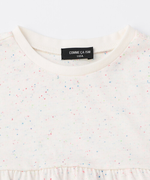 COMME CA ISM(コムサイズム)の「速乾 ティアード 半袖Tシャツ(Tシャツ/カットソー・キッズ・ラベンダー/アイボリー・110cm/100cm/120cm/130cm/140cm/150cm)」の6枚目の写真