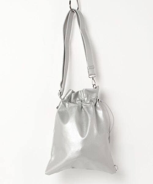 SPRUCE（スプルース）の「EM:SPRUCE クチン 2WAYショルダー シルバー