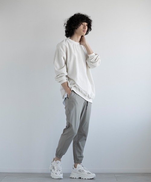 aimoha(アイモハ)の「aimoha men MONO LUXE PALETTE URBAN SLEEK JOGGERS(スウェットパンツ・メンズ・ブラック/ダークグレー/ライトグレー・29inch/30inch/31inch/32inch)」の22枚目の写真