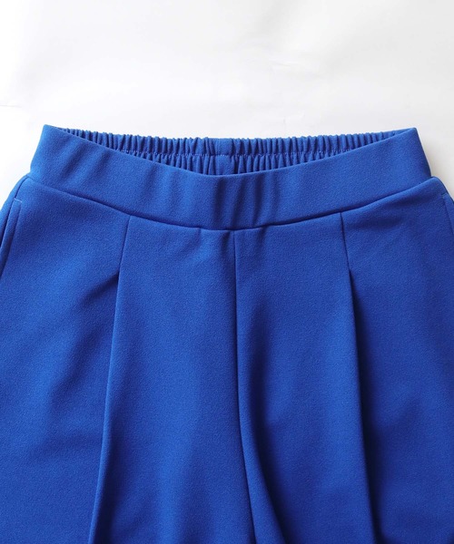 HER CLOSET(ハークローゼット)の「【HER CLOSET】WEB限定セルフカットカーブパンツ WEB LIMITED SELF-CUT CURVE PANTS(その他パンツ・レディース・レッド/グリーン/ブルー/ブラック・M)」の14枚目の写真