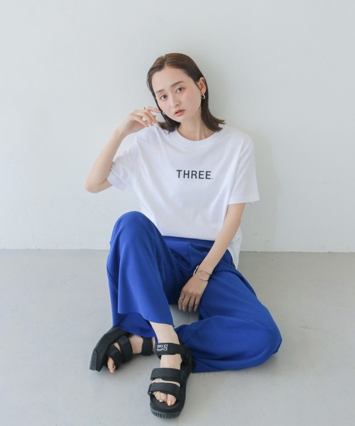 ♥️新品未使用♥️ MICALLEMICALLE ネイビー カーブパンツ