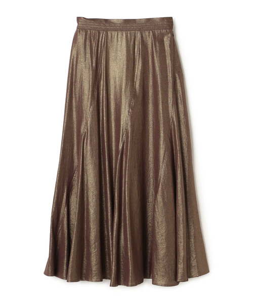 N.O.R.C（ノーク）の「ラメリネンフレアスカート（スカート・レディース・ブラック/ブラウン・S/M）」の8枚目の写真