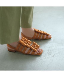 Daniella&GEMMA | 【AKIKO KIZU×Daniella and GEMMA】リボンフラットサンダル(サンダル)