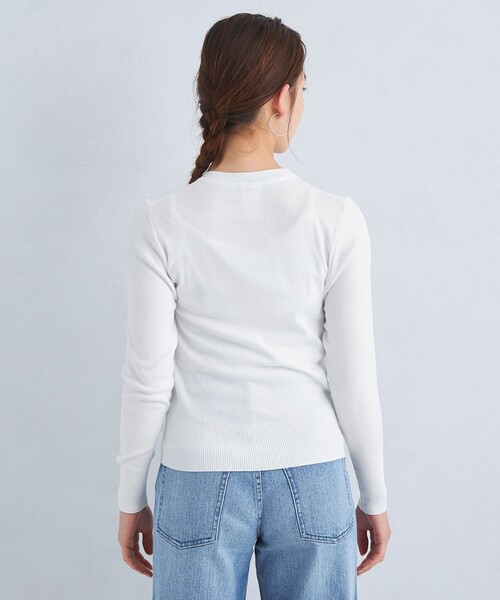 gicipi（ジチピ）の「＜gicipi＞FRAGORA ロングスリーブ カットソー（Tシャツ/カットソー・レディース・ブラック/オフホワイト/その他1/コバルトブルー・FREE）」の14枚目の写真