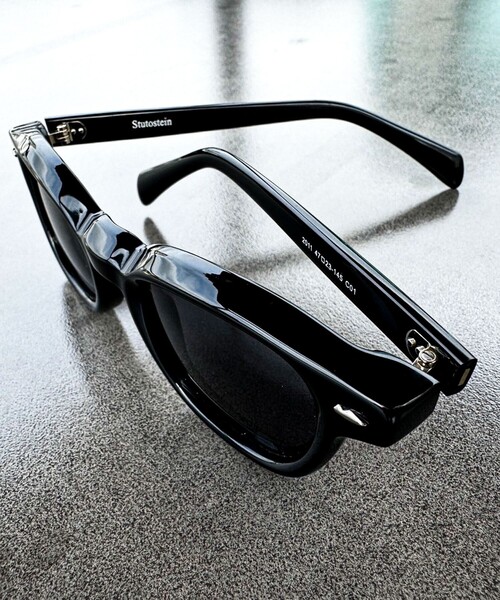 NOLLEY’S（ノーリーズ）の「DAVID ウェリントン/スクエア 偏光レンズ サングラス（サングラス・メンズ・ブラック・FREE）」の15枚目の写真