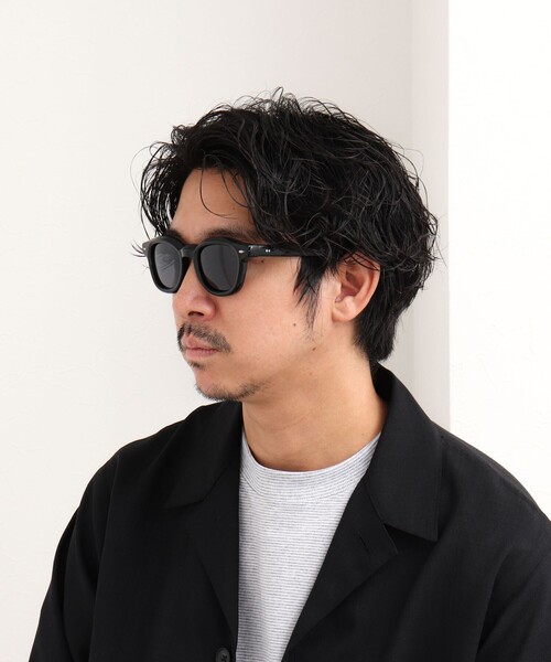 NOLLEY’S（ノーリーズ）の「DAVID ウェリントン/スクエア 偏光レンズ サングラス（サングラス・メンズ・ブラック・FREE）」の21枚目の写真