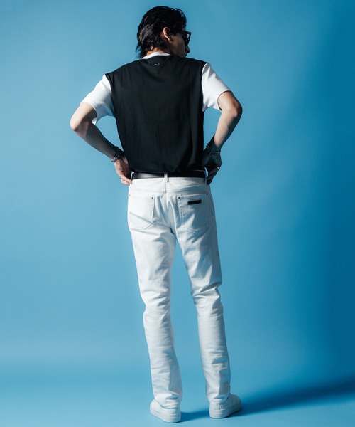 CRIMIE（クライミー）の「MOTO SHORT SLEEVE T SHIRT / 袖配色 モーターサイクル Tシャツ（Tシャツ/カットソー・メンズ・ブラック/ヘザーグレー/ホワイト・XL/L/M/S/XXL）」の17枚目の写真
