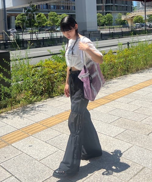 JEANASIS(ジーナシス)の「【WEB限定】メッシュトートバッグ/119550(トートバッグ・レディース・パープル/グリーン/ブラック・FREE)」の13枚目の写真