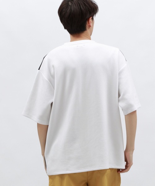 LAKOLE(ラコレ)の「【接触冷感】ダンボール切替半袖T2 / 129060(Tシャツ/カットソー・メンズ・ベージュ/ホワイト/グリーン・LARGE/X-LARGE/MEDIUM)」の18枚目の写真