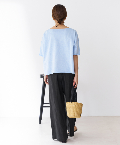 IENA(イエナ)の「ラミーラップパンツ(その他パンツ・レディース・ブラック/アイボリー/キャメル・34/36/38)」の13枚目の写真