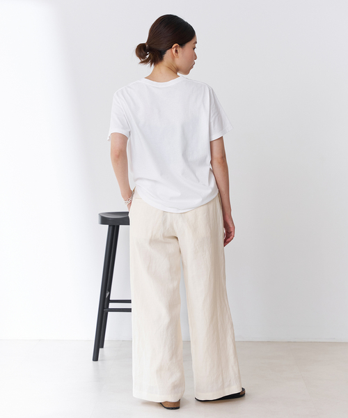 IENA(イエナ)の「ラミーラップパンツ(その他パンツ・レディース・ブラック/アイボリー/キャメル・34/36/38)」の21枚目の写真