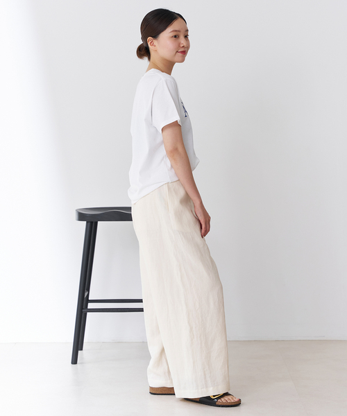 IENA(イエナ)の「ラミーラップパンツ(その他パンツ・レディース・ブラック/アイボリー/キャメル・34/36/38)」の22枚目の写真