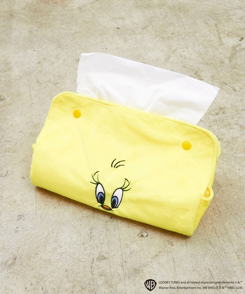 ★CARLYN★ Tweety Tini H73305030_4colors F221088-52_LOONEY TUNES×Flapper Tweetyダイカットショルダー