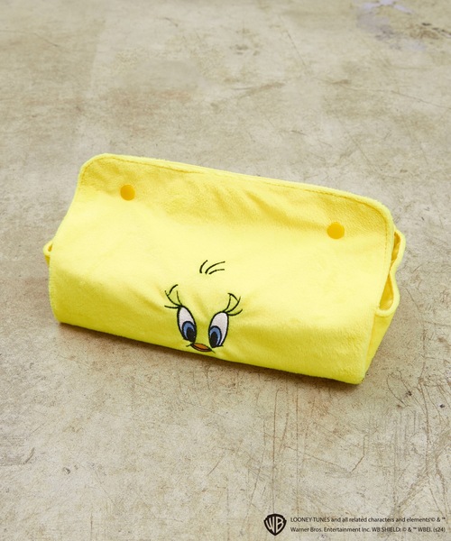 【激レア】LOONEY TUNES ロードランナー　ティッシュBOXカバー Looney Tunes Lunch Box {vintage 80's Red Plastic Lunch Box