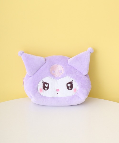 サンリオ ぬいぐるみフェイスポーチ（ポーチ）｜sanrio