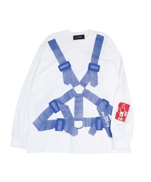 MILKBOY（ミルクボーイ）の「BELTED L.S. Tシャツ（Tシャツ/カットソー・メンズ・A/B/C/D・FREE）」の3枚目の写真