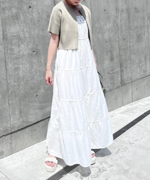 mline（エムライン）の「[mline]刺繍WZIPカーディガン（カーディガン/ボレロ・レディース・ブラック/レッド/ベージュ/ブルー/アイボリー・FREE）」の20枚目の写真