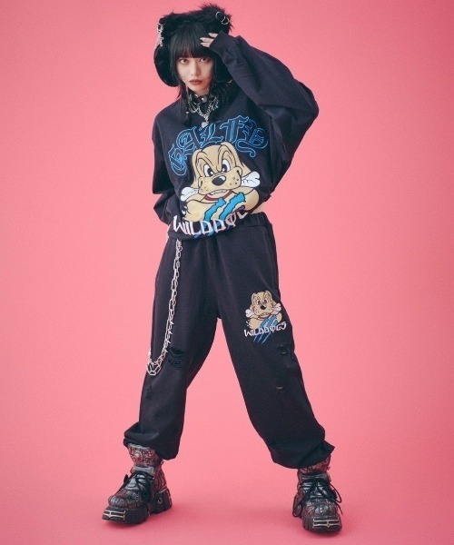 GALFY ガルフィー ワイド パンツ ブラック L 楽天市場】ガルフィー（ブランドガルフィー）（ズボン・パンツ｜メンズファッション）の通販