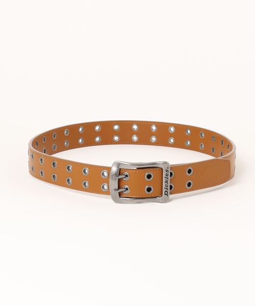 セール】【Dickies】40mm幅 ハトメ ダブルピン PUレザーベルトDS0126C