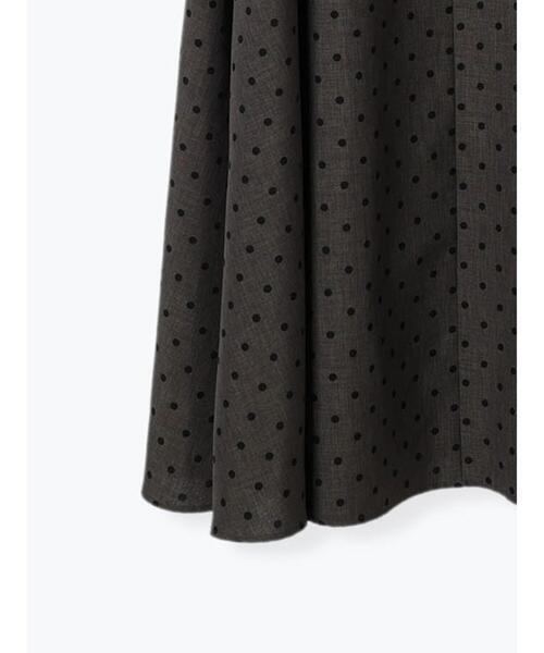 Te chichi(テチチ)の「ドットノースリーブワンピース(ワンピース・レディース・ベージュ/チャコールグレー・F)」の15枚目の写真