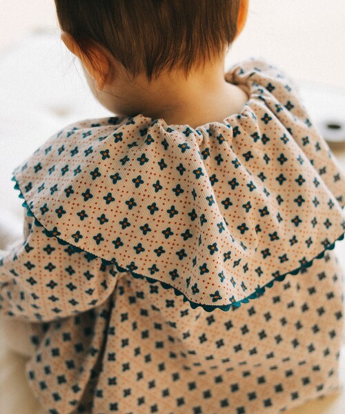 こども ビームス（コドモビームス）の「ベビー 細コール ブラウス 2024（70～90cm）（シャツ/ブラウス・キッズ・レッド/ホワイト系その他5・80/70/90t）」の4枚目の写真