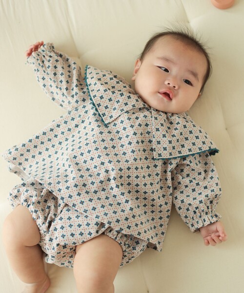 こども ビームス（コドモビームス）の「ベビー 細コール ブラウス 2024（70～90cm）（シャツ/ブラウス・キッズ・レッド/ホワイト系その他5・80/70/90t）」の10枚目の写真