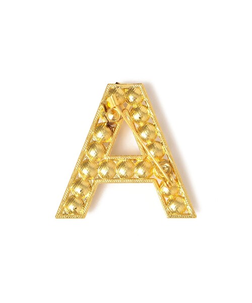 SHIPS any(シップス エニィ)の「SHIPS any: アルファベット ブローチ(ブローチ/コサージュ・レディース・ライトホワイト/ホワイト系その他・ONE SIZE)」の4枚目の写真