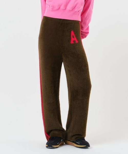 atmospink フェザーニットパンツ feather knit pants セール】atmos pink Feather Knit Pants / アトモス ピンク