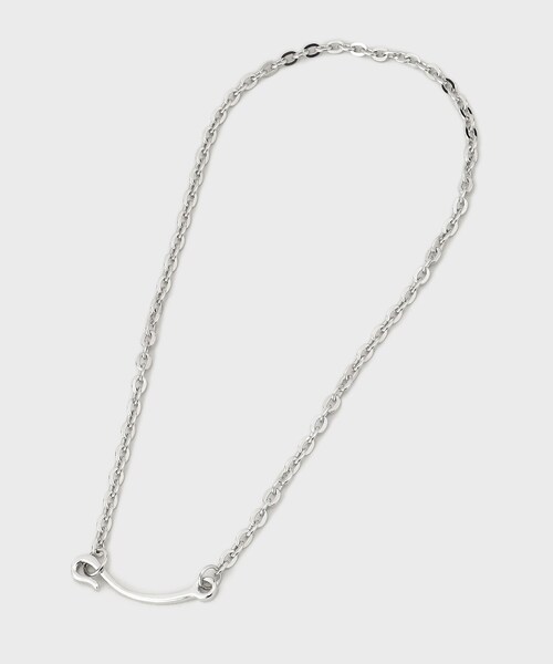 tk.TAKEO KIKUCHI（ティーケータケオキクチ）の「◆フックチェーンネックレス（ネックレス・メンズ・シルバー系3/シルバー/シルバー系/シルバー系4・00）」の3枚目の写真