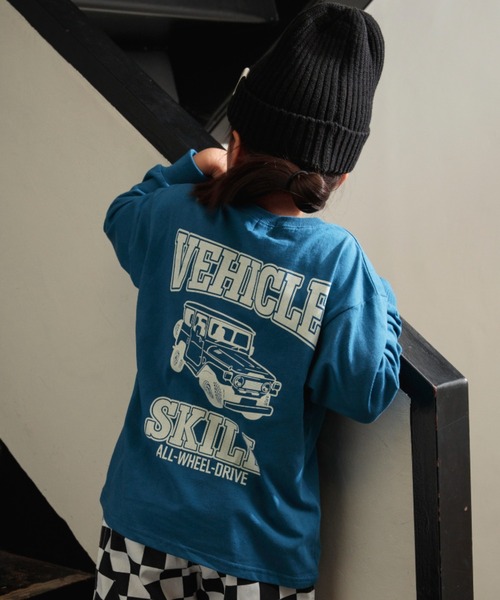 DRC branshes(ディーアールシーブランシェス)の「【DRC/お肌に嬉しい綿100%】アソートグラフィック長袖Tシャツ(Tシャツ/カットソー・キッズ・マスタード/その他1/その他2/その他3/その他4/その他5/コバルトブルー/フューシャピンク/オレンジ/グリーン/アイボリー/ブラック・90/130/160/140/120/100/110/150)」の5枚目の写真