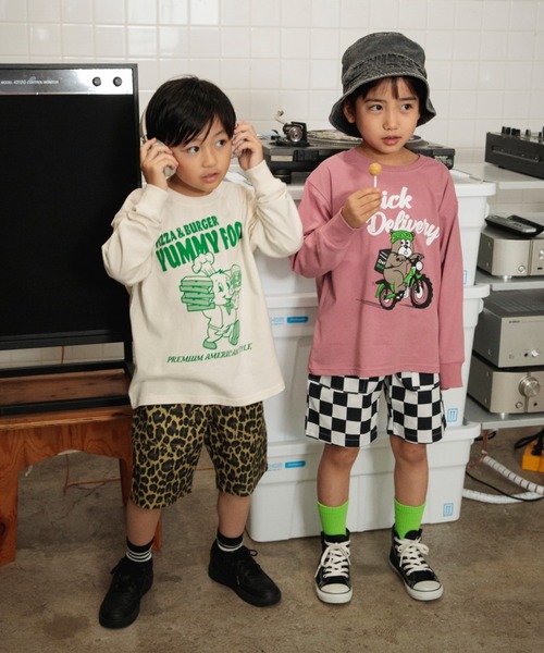 DRC branshes(ディーアールシーブランシェス)の「【DRC/お肌に嬉しい綿100%】アソートグラフィック長袖Tシャツ(Tシャツ/カットソー・キッズ・マスタード/その他1/その他2/その他3/その他4/その他5/コバルトブルー/フューシャピンク/オレンジ/グリーン/アイボリー/ブラック・90/130/160/140/120/100/110/150)」の13枚目の写真