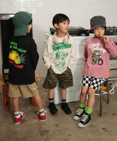 DRC branshes(ディーアールシーブランシェス)の「【DRC/お肌に嬉しい綿100%】アソートグラフィック長袖Tシャツ(Tシャツ/カットソー・キッズ・マスタード/その他1/その他2/その他3/その他4/その他5/コバルトブルー/フューシャピンク/オレンジ/グリーン/アイボリー/ブラック・90/130/160/140/120/100/110/150)」の15枚目の写真