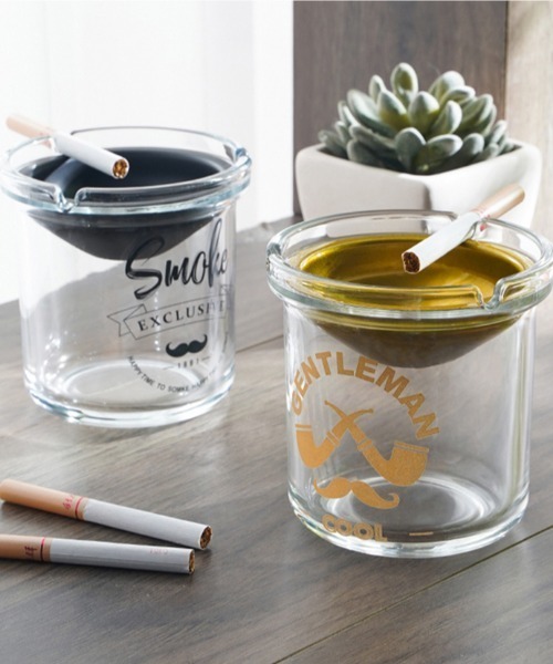 MGV（エムジーヴィー）の「クリアボトルアッシュトレイ（アッシュトレイ/ライター・メンズ・ゴールド/シルバー/ブラック・FREE）」の3枚目の写真