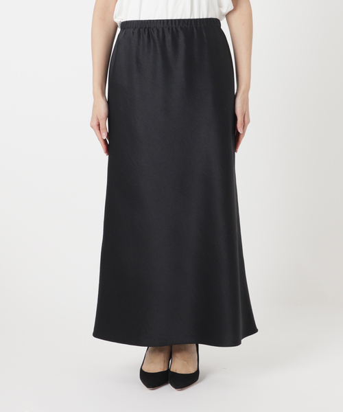 Deuxieme Classe(ドゥーズィエムクラス)の「Minimal Satin スカート(スカート・レディース・ブラック・FREE)」の12枚目の写真