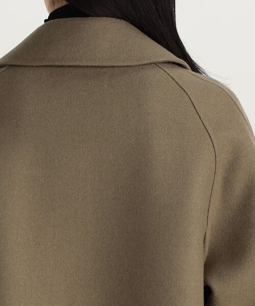 EDITION（エディション）の「□ダブルフェイス 2WAYショートコート  