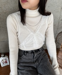 EPIMI E'PIMMY | チュールフリルクロップドビスチェ(シャツ/ブラウス)