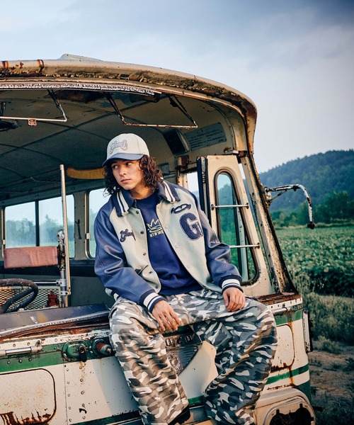 glamb（グラム）の「Wide Military Pants / ワイドミリタリーパンツ（その他パンツ・メンズ・カーキ/ホワイト・S/M/L）」の14枚目の写真