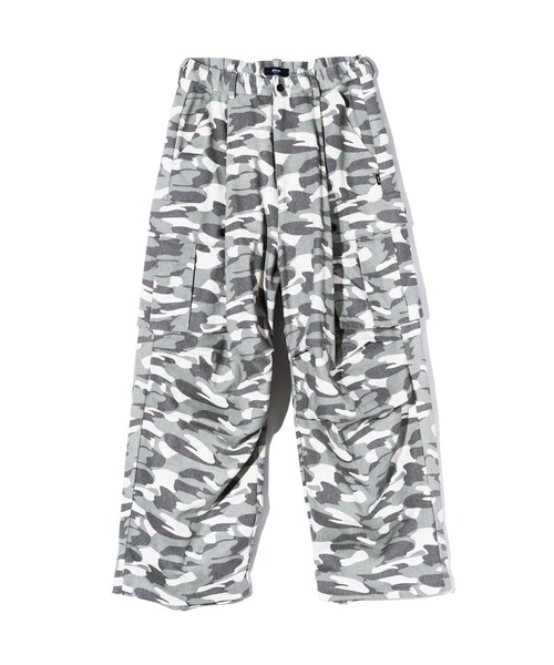 glamb（グラム）の「Wide Military Pants / ワイドミリタリーパンツ（その他パンツ・メンズ・カーキ/ホワイト・S/M/L）」の5枚目の写真