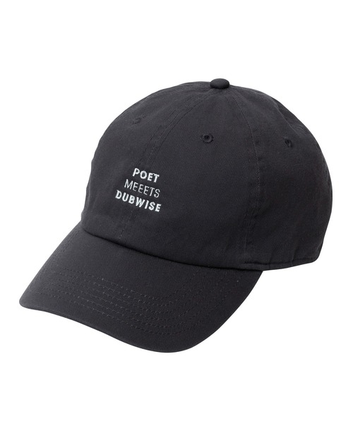 【セール】【POET MEETS DUBWISE/ポエトミーツダブワイズ】 LOGO Cap ロゴ6パネルキャップ（キャップ）｜POET MEETS DUBWISE（ポエットミーツダブワイズ）