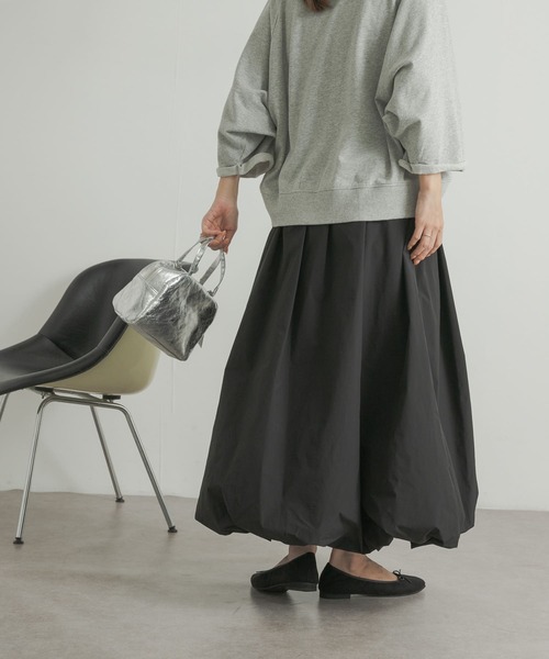 URBAN RESEARCH DOORS（アーバンリサーチドアーズ）の「バルーンスカート（スカート・レディース・ブラック・SMALL/MEDIUM）」の7枚目の写真