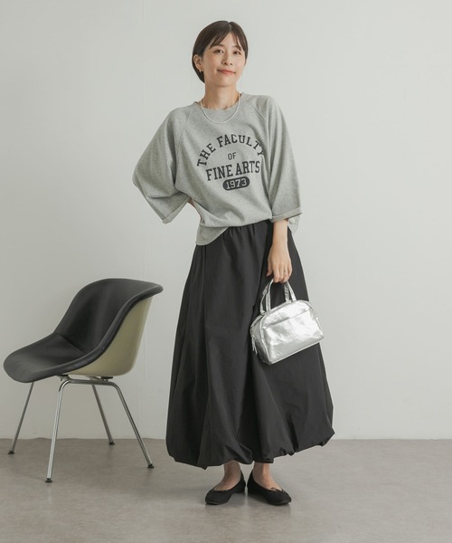 URBAN RESEARCH DOORS（アーバンリサーチドアーズ）の「バルーンスカート（スカート・レディース・ブラック・SMALL/MEDIUM）」の9枚目の写真