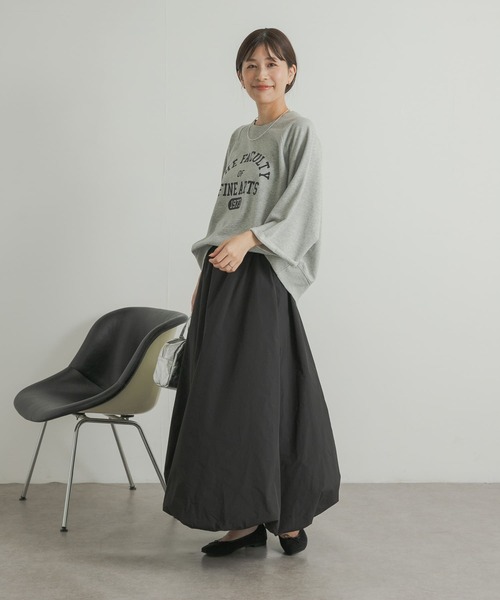 URBAN RESEARCH DOORS（アーバンリサーチドアーズ）の「バルーンスカート（スカート・レディース・ブラック・SMALL/MEDIUM）」の10枚目の写真