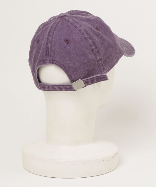 LYEON（リヨン）の「ロゴ刺繍ピグメントキャップ（キャップ・レディース・ベージュ/ラベンダー/ブラック・FREE）」の13枚目の写真