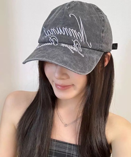RE. 仲里依紗  AXELENOCHキャップパープル Re. アールイードット AXELENOCH 仲里依紗 キャップ パープル