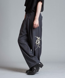 【NO ID.】Easy Wide Souvenir Trousers / イージー ワイド スーベニア トラウザーズ