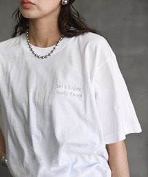 Marient | Study Room Embroidery Tee(Tシャツ/カットソー)
