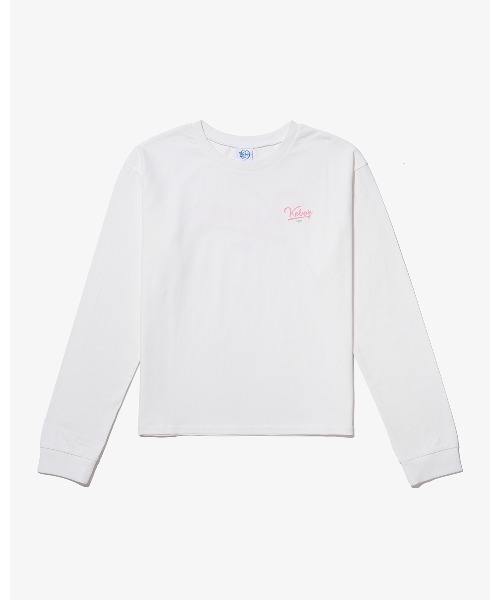 KEBOZ（ケボズ）の「W ICON LOGO L/S TEE（Tシャツ/カットソー・レディース・ブラック/ホワイト・M/L）」の7枚目の写真