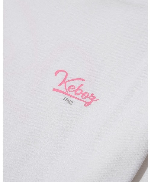 KEBOZ（ケボズ）の「W ICON LOGO L/S TEE（Tシャツ/カットソー・レディース・ブラック/ホワイト・M/L）」の8枚目の写真
